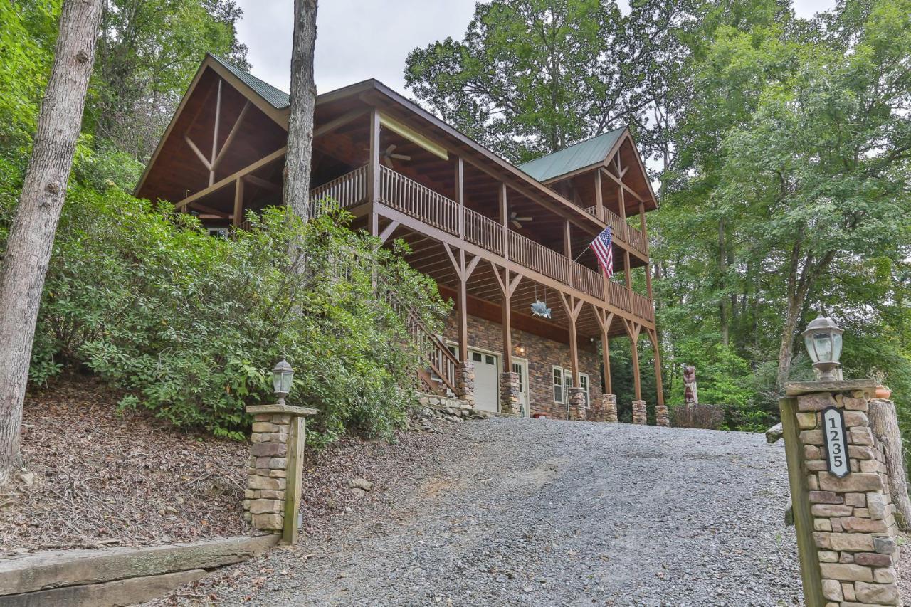 Heaven On The Toccoa Where You Will Enjoy The Sites And Sounds Of The Toccoa River Mineral Bluff Экстерьер фото